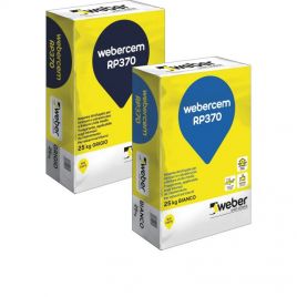 Webercem rp370 rasante cementizio bianco sacco kg 25