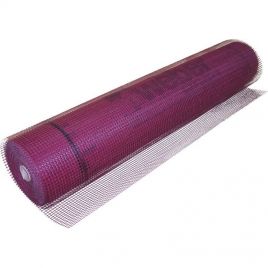Webertherm re195 rete in fibra di vetro rosso rotolo 50x1,10  mt