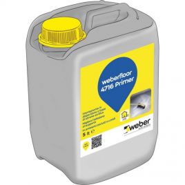 Weberfloor 4716 primer acrilico  tanica lt 5