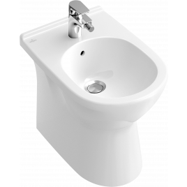 O.novo bidet filo parete bianco alpin monoforo