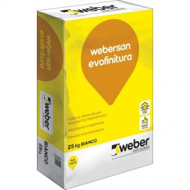 Webersan evofinitura minerale per intonaci deumidificanti bianco sacco kg 25