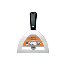Spatola in acciaio mm.150 manico pvc media flessibilità
